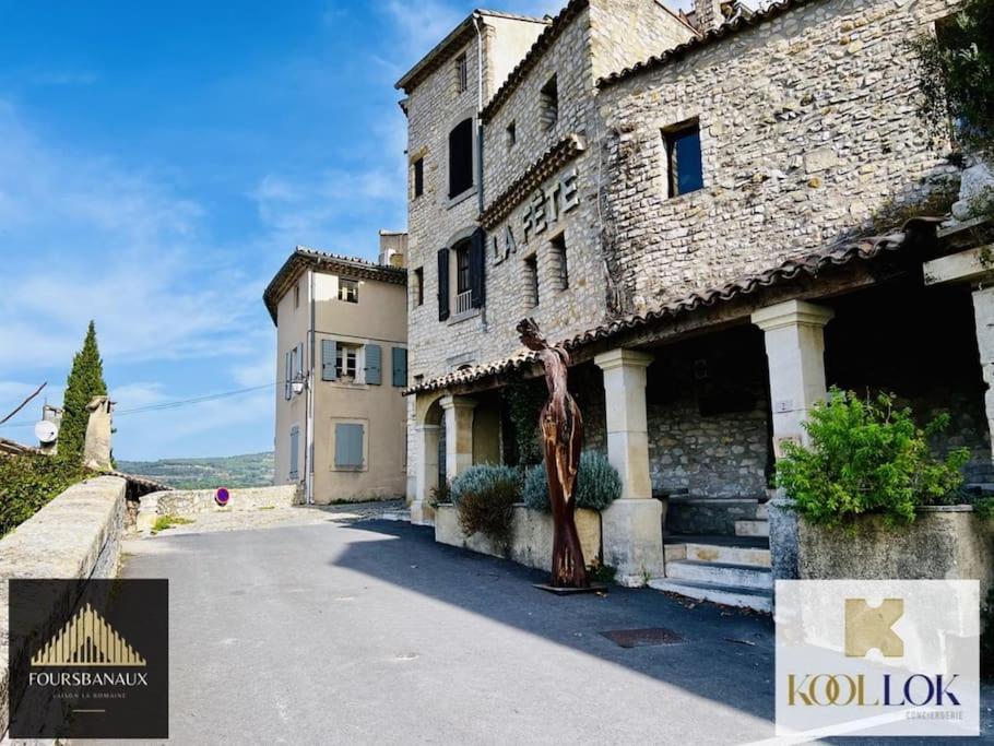 Maison 2 Chambres Et Terrasse Cite Medievale Vaison-la-Romaine Exteriör bild